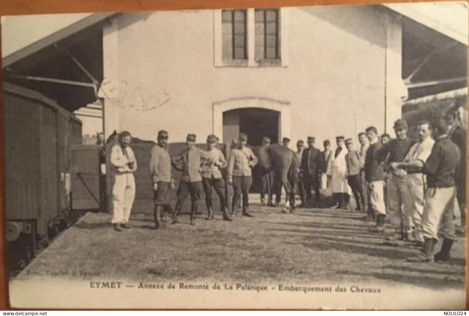 MILITARIA, 24 CPA De 1916, EYMET Annexe De Remonte De La Palanque Embarquement Des Chevaux, éd Tamisé - Eymet