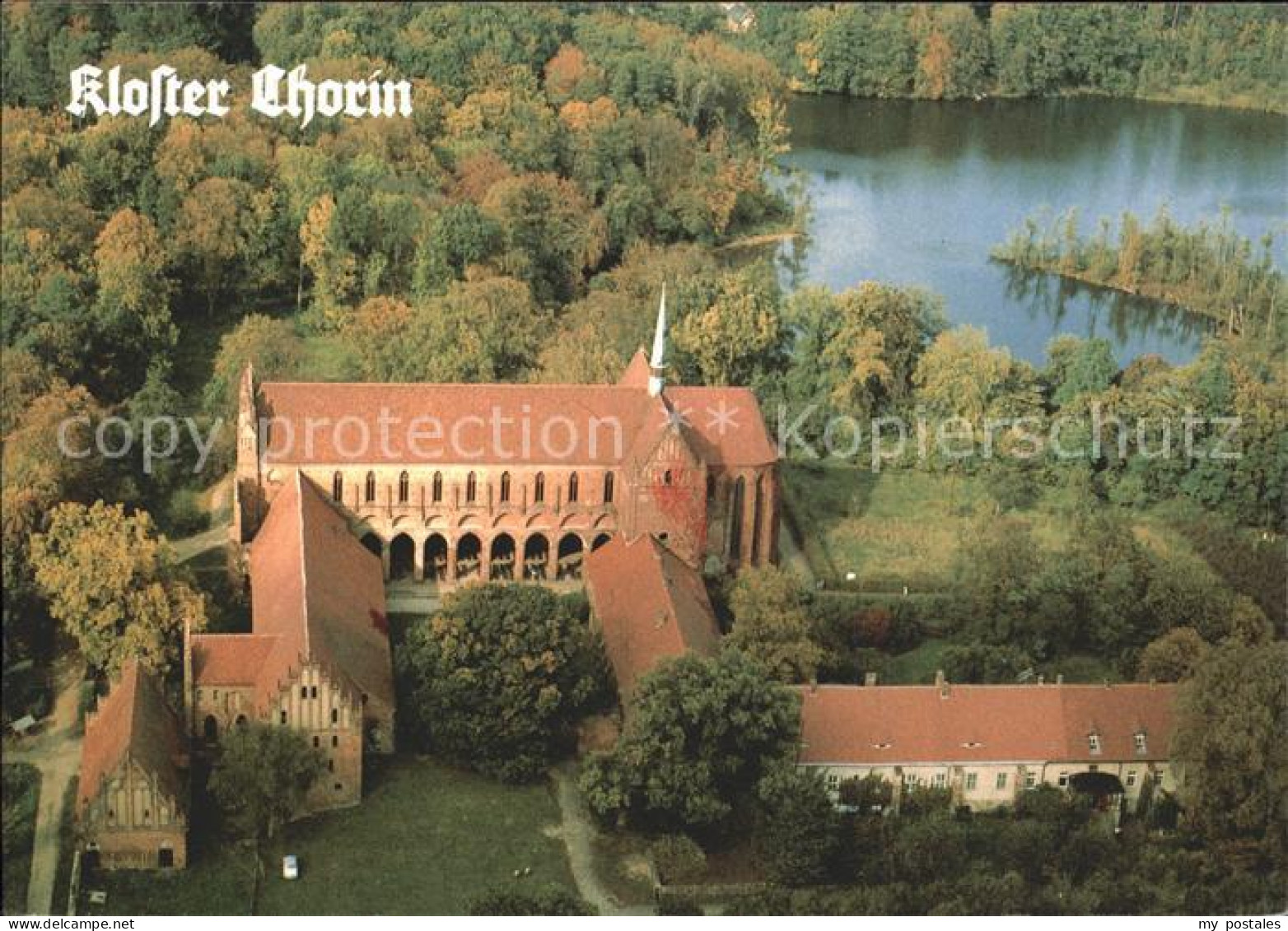 71847419 Chorin Kloster Fliegeraufnahme Chorin - Chorin