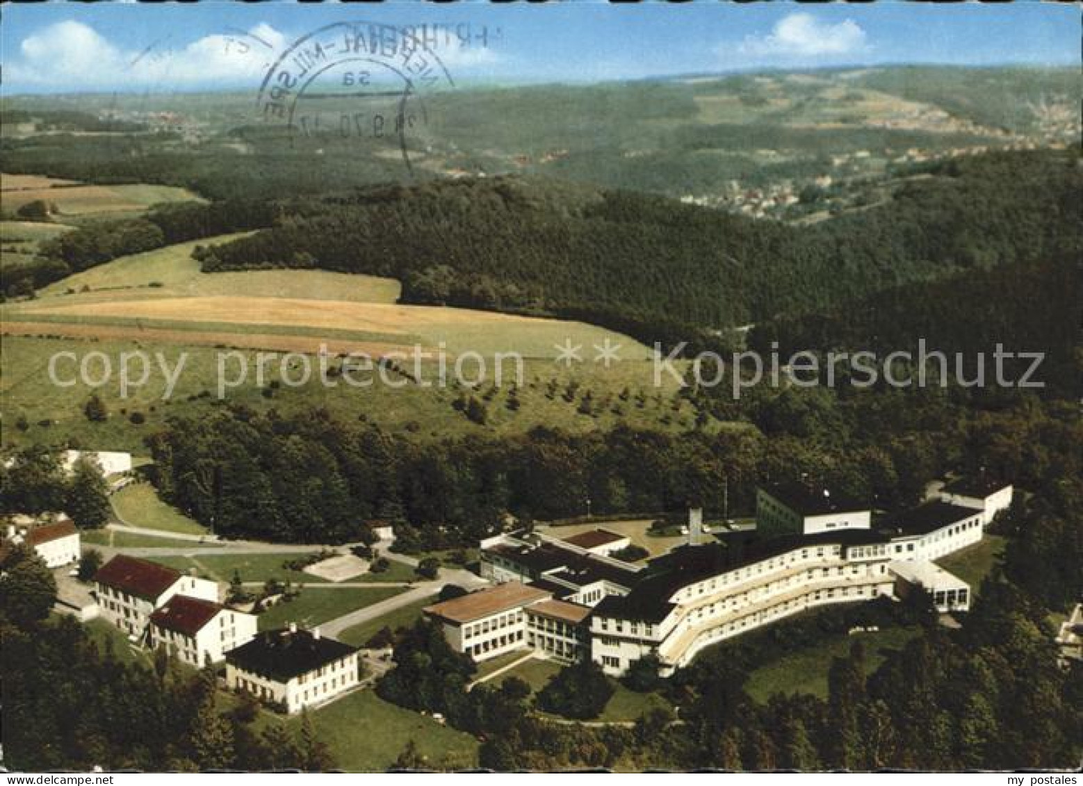 71847360 Ennepetal Fliegeraufnahme Sanatorium Koenigsfeld Ennepetal - Ennepetal