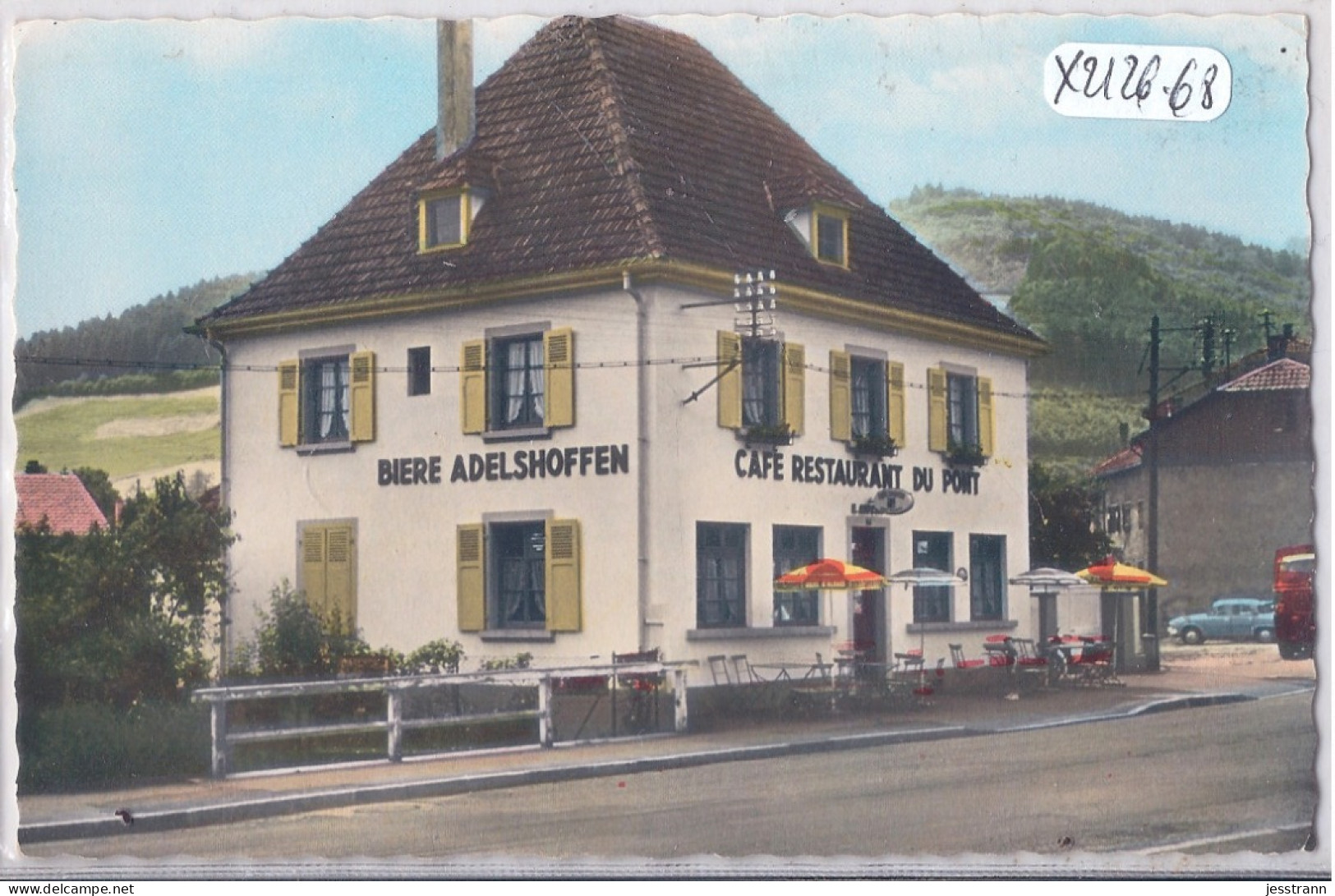 SAINTE-CROIX-AUX-MINES- RESTAURANT DU PONT- MAISON ETIENNE AUPETIT- ON Y BOIT DE LA BIERE D ADELSHOFFEN - Sainte-Croix-aux-Mines