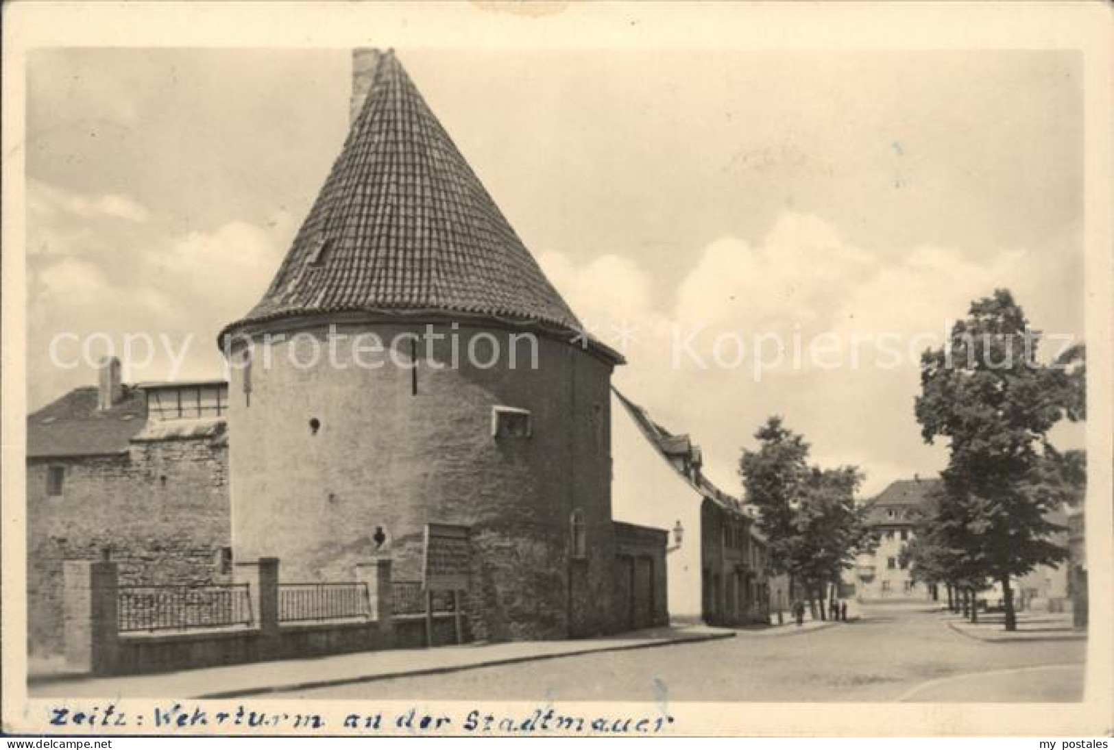 71838190 Zeitz Wehrturm An Der Stadtmauer Zeitz - Zeitz