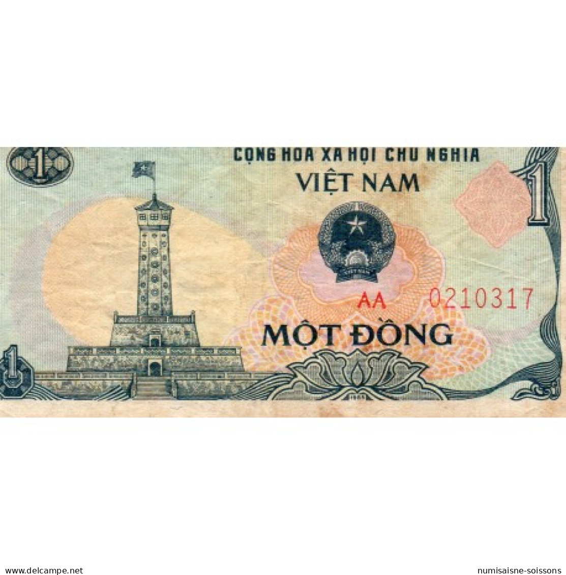 VIETNAM - PICK 90 A - 1 DÔNG - 1985 - TB - Viêt-Nam