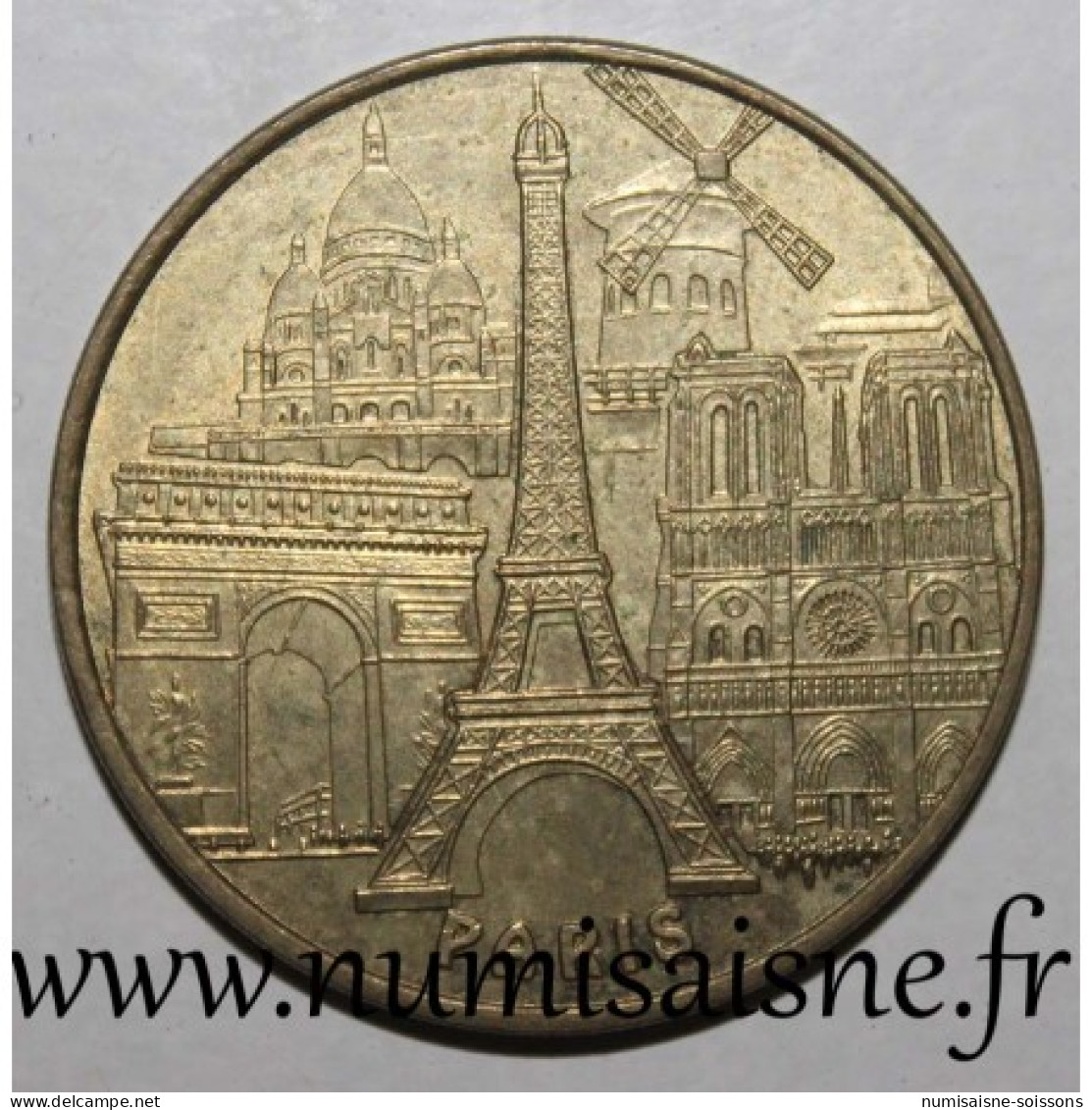 75 - PARIS - LES 5 MONUMENTS - Monnaie De Paris - 2016 - 2016