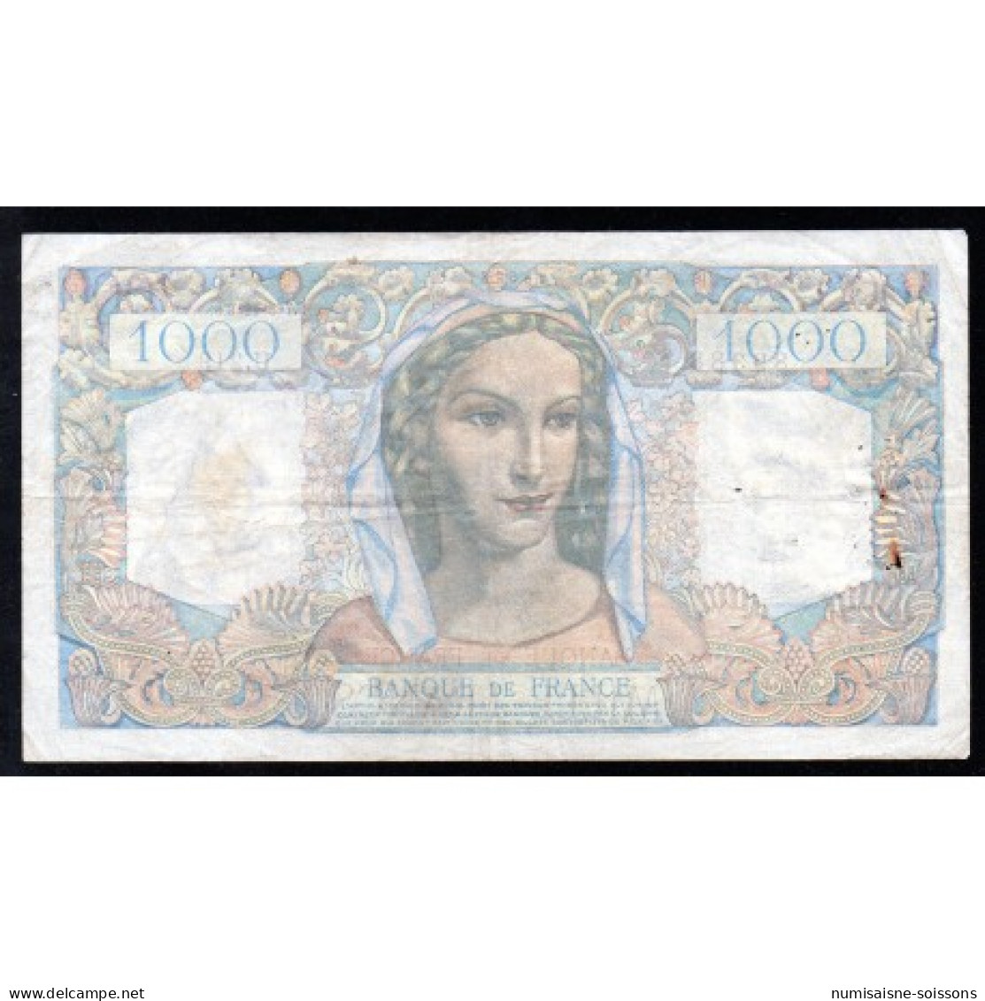 FAY 41/12 - 1000 FRANCS MINERVE ET HERCULE - 07/03/1946 - U.219 - PICK 130 - TTB - 1 000 F 1945-1950 ''Minerve Et Hercule''