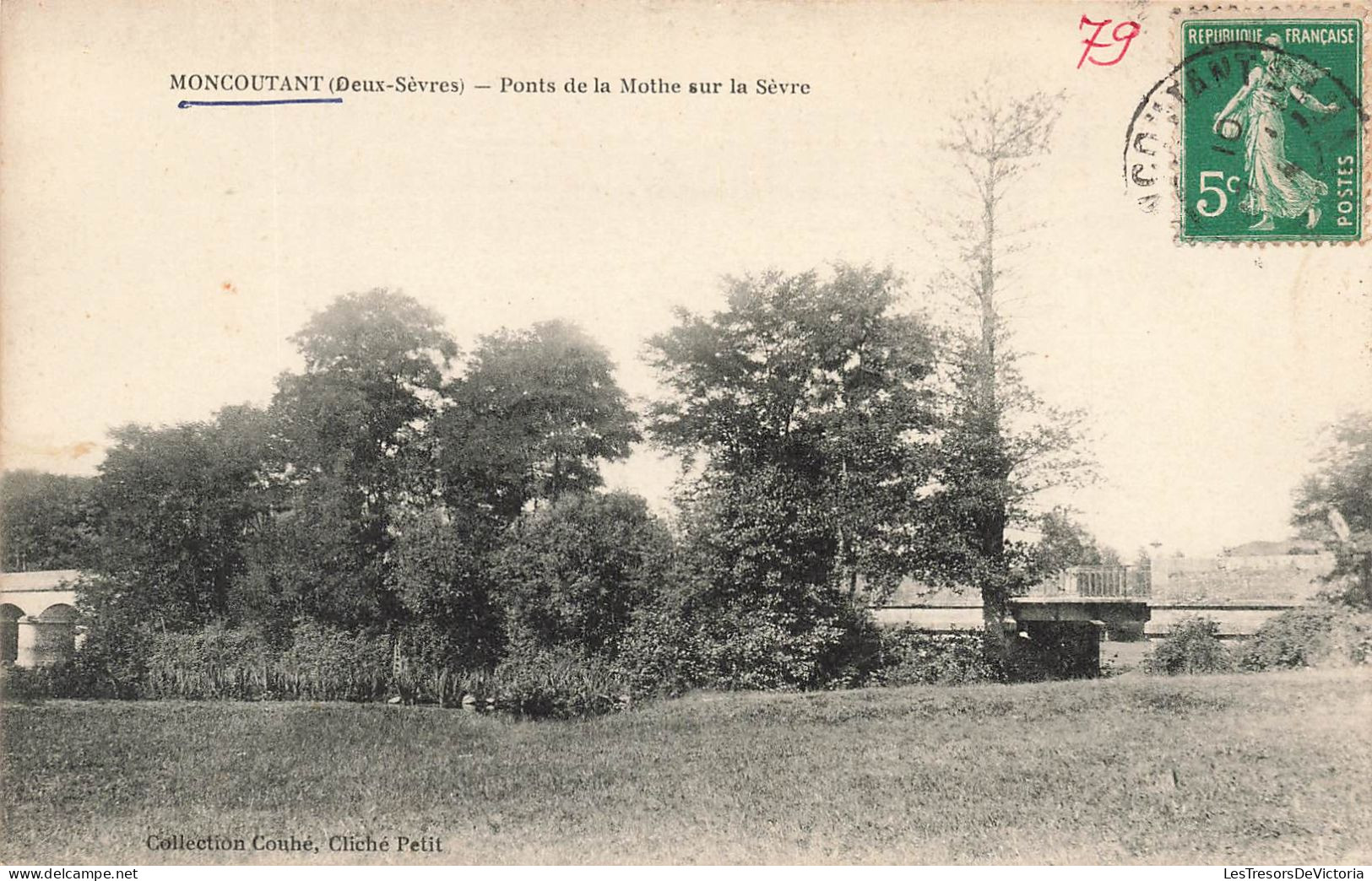 FRANCE - Moncoutant - Vue Sur Les Ponts De La Mothe Sur La Sèvre - Carte Postale Ancienne - Moncoutant