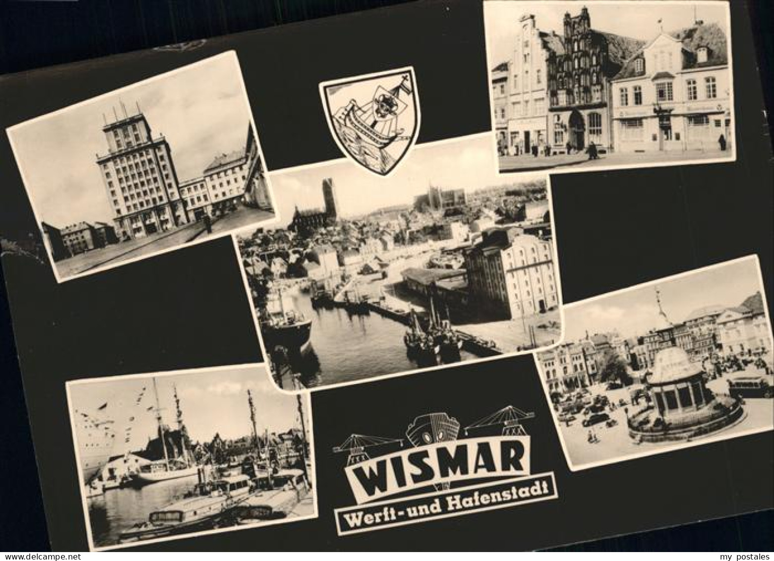 41269977 Wismar Mecklenburg Vorpommern Teilansichten Wismar Stadt Und Hafen Stad - Wismar