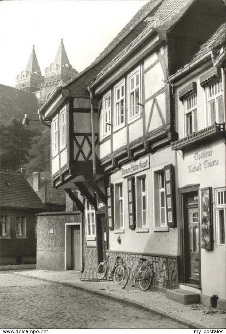 41269747 Schoenebeck Elbe Kleinste Haus Der Stadt Tischlerei Richard Thieme Scho - Schönebeck (Elbe)