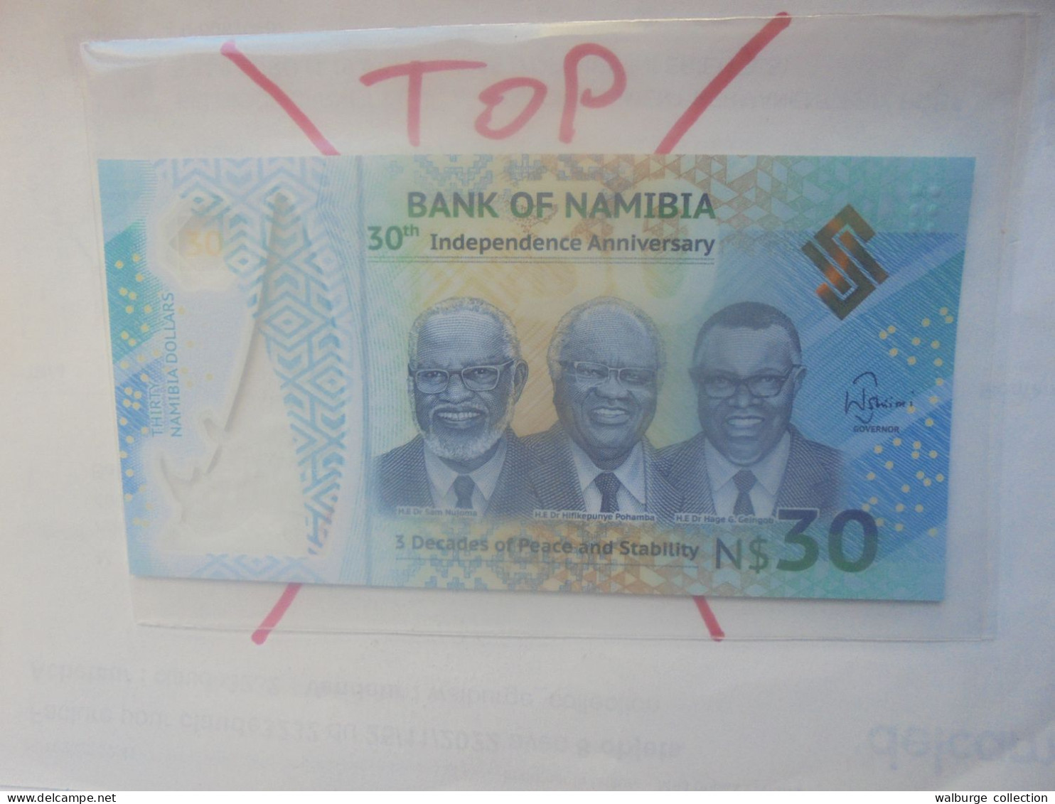NAMIBIE 30$ 2020 Neuf (B.32) - Namibia