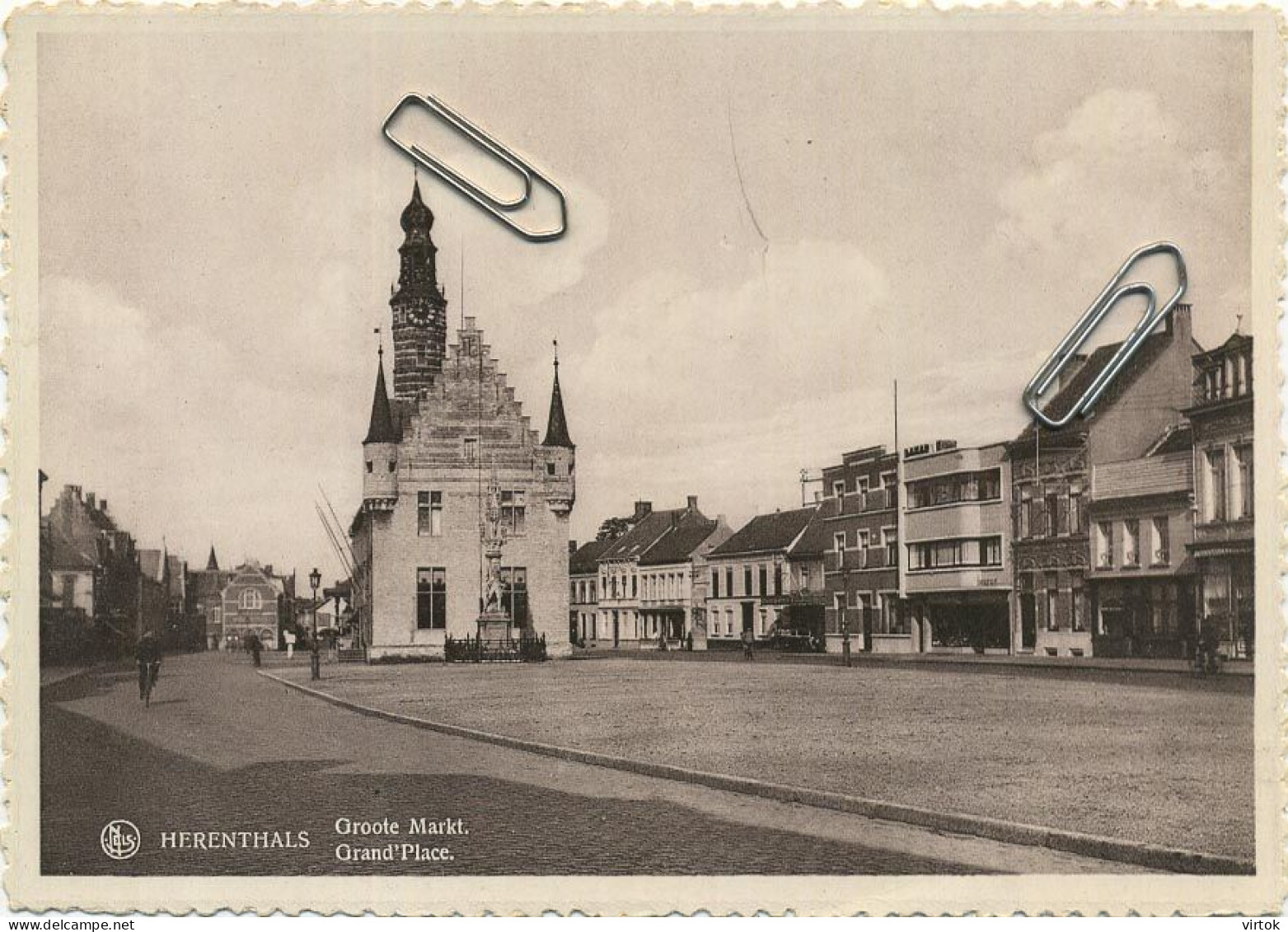 HERENTALS :        (  Groot Formaat 15 X 10.5 Cm ) - Herentals