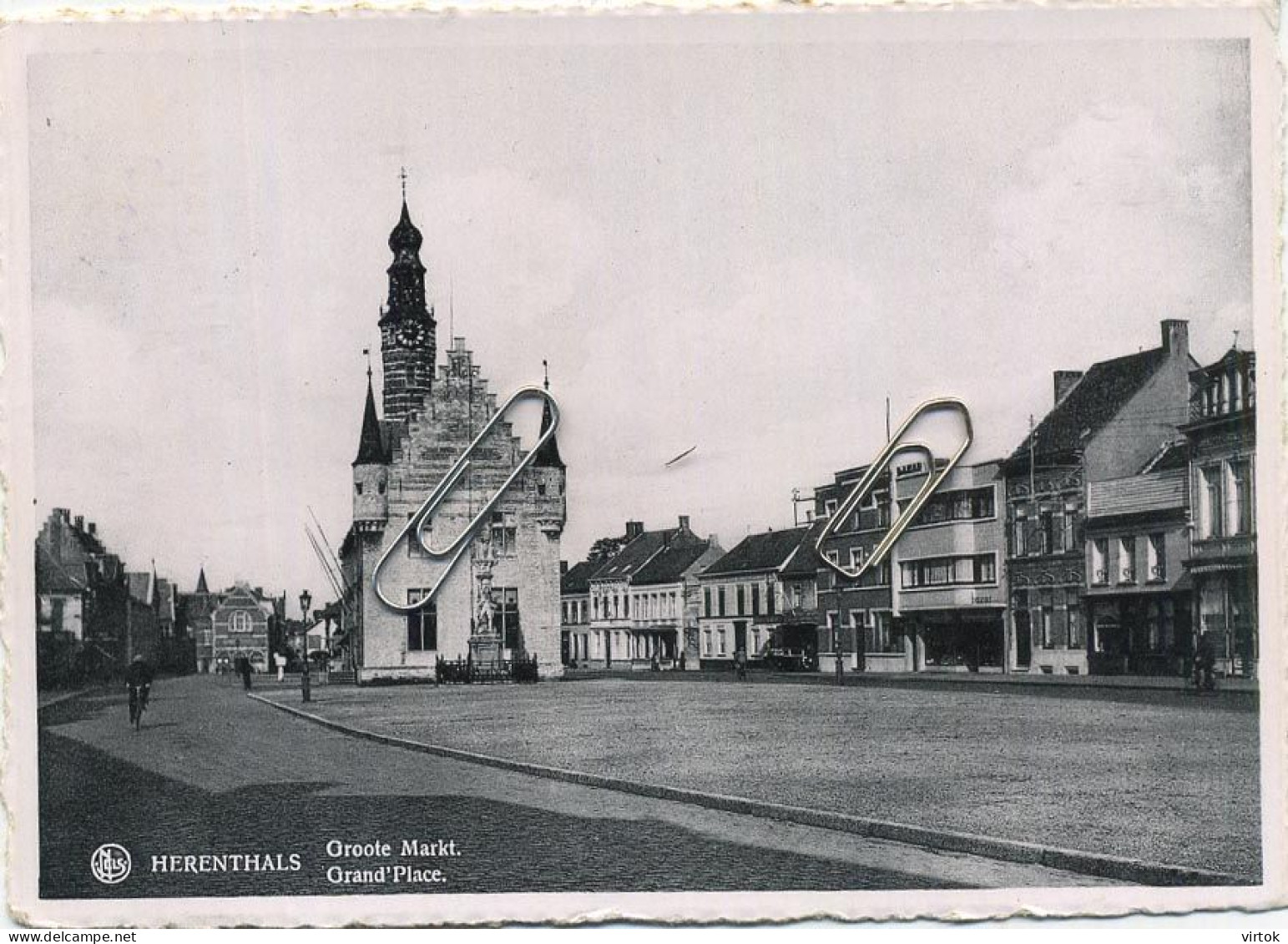 HERENTALS :         (  Groot Formaat 15 X 10.5 Cm ) - Herentals