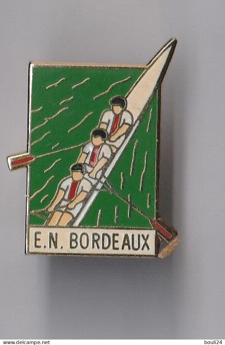 PIN'S THEME SPORT  AVIRON  CLUB   EMULATION NAUTIQUE DE   BORDEAUX - Rowing