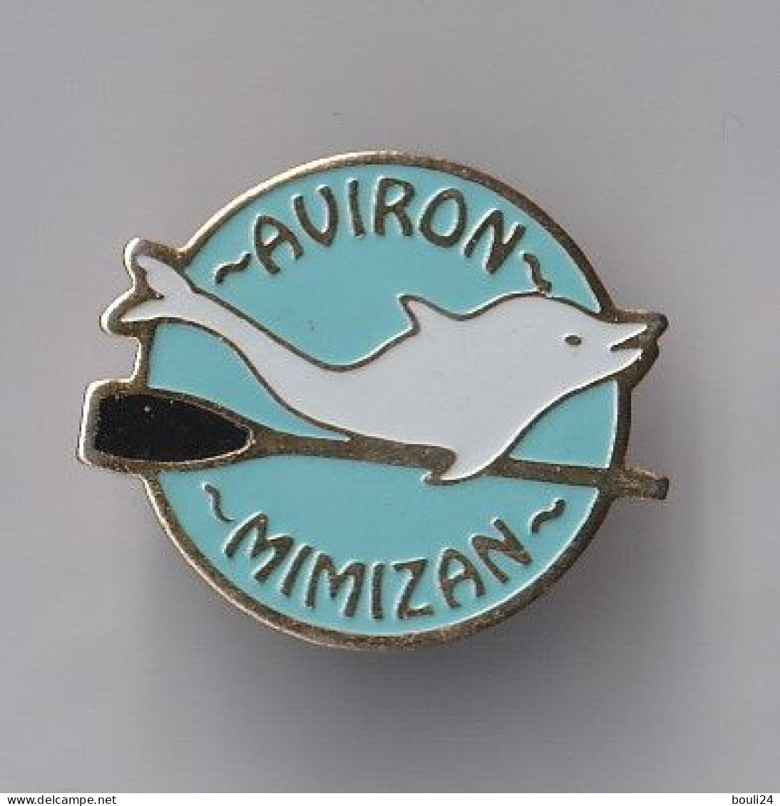 PIN'S   THEME SPORT  AVIRON CLUB DE MIMIZAN  DANS LES LANDES - Aviron
