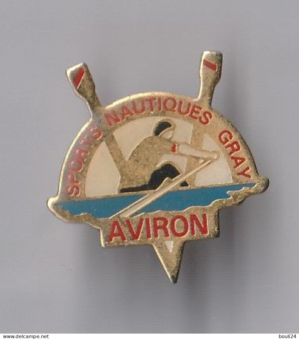 PIN'S THEME SPORT AVIRON CLUB DE GRAY  EN HAUTE SAONE  RARE - Roeisport