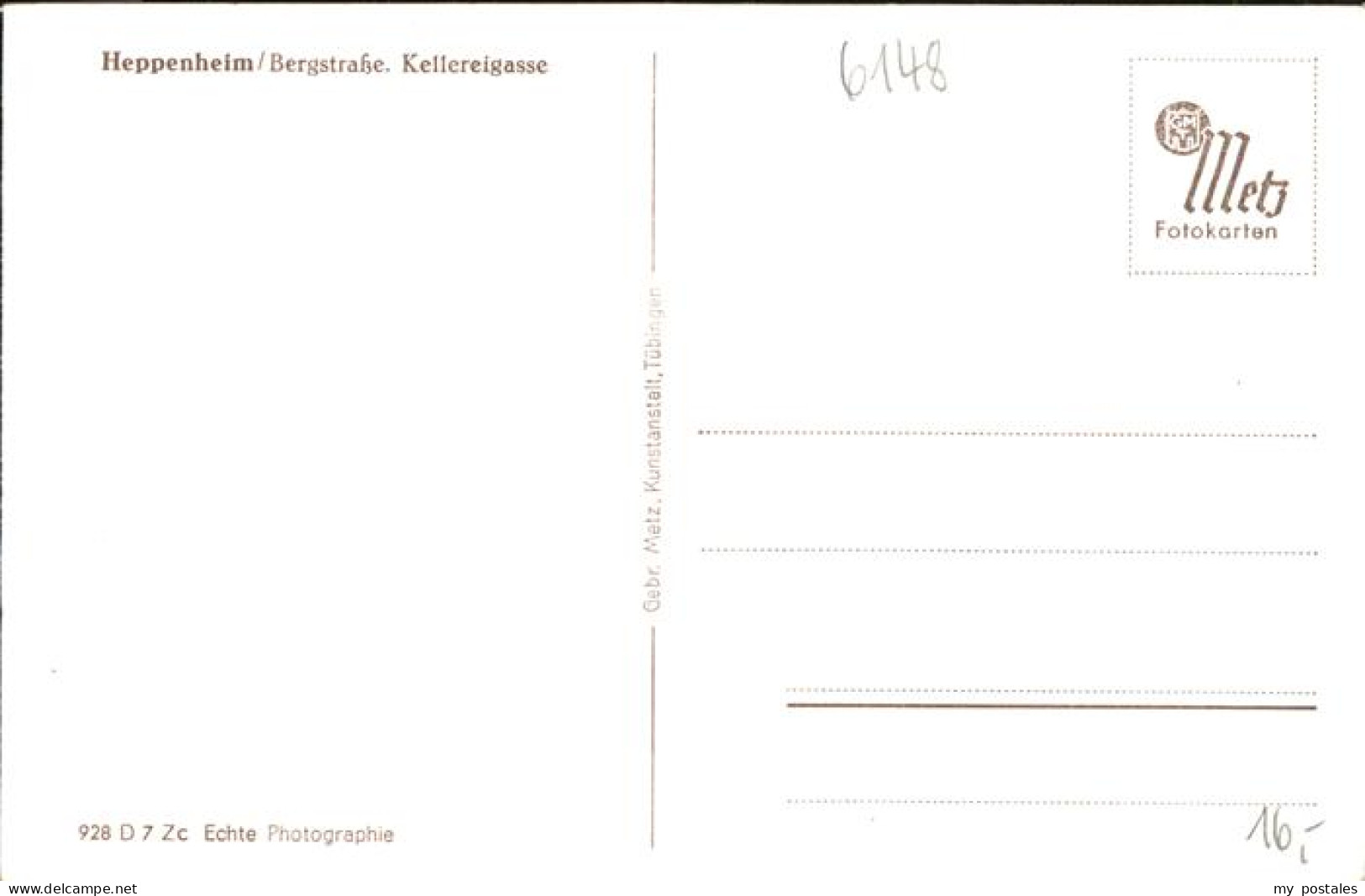 41265086 Heppenheim Bergstrasse Kellereigasse Fachwerk Heppenheim - Heppenheim