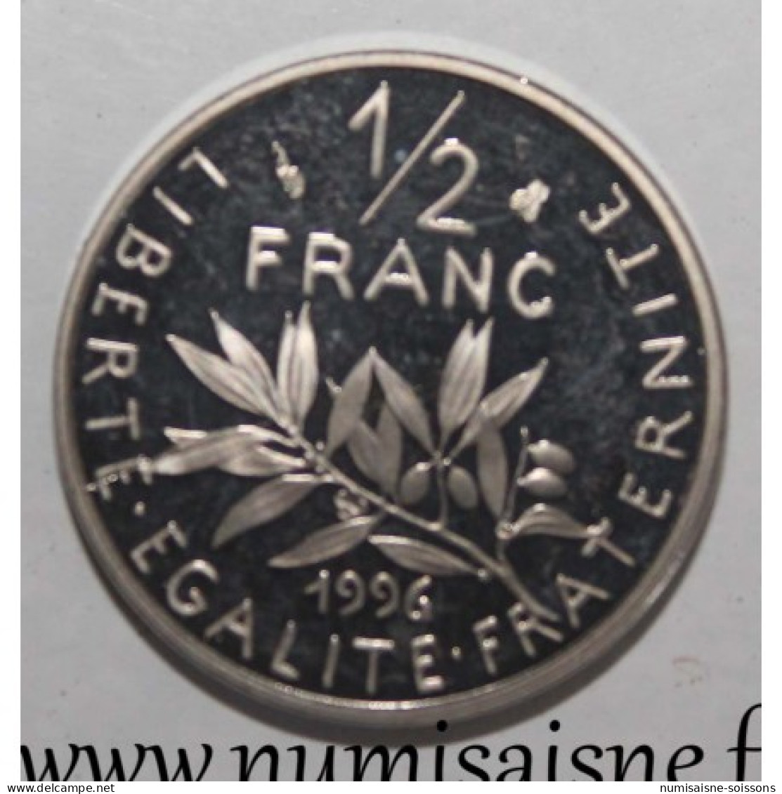 GADOURY 429a - 1/2 FRANC 1996 TYPE SEMEUSE - KM 931.1 - BE - 1/2 Franc