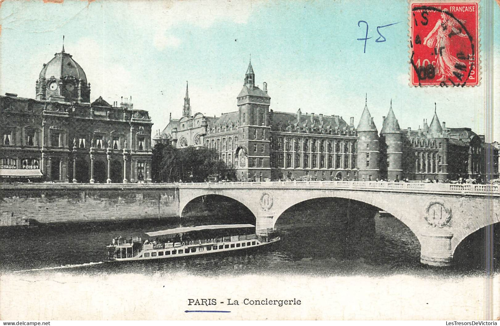 FRANCE - Paris - La Conciergerie - Dos Non Divisé - Carte Postale Ancienne - Ponts