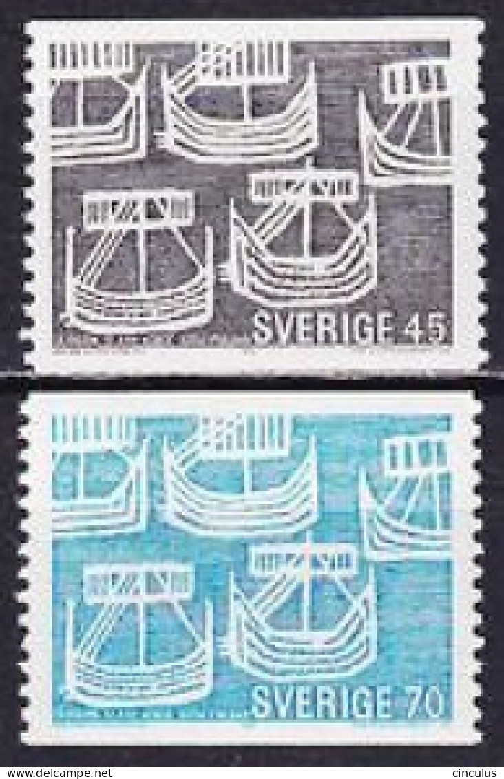 1969. Sweden. Norden - Postal Co-operation. MNH. Mi. Nr. 629-30 - Neufs
