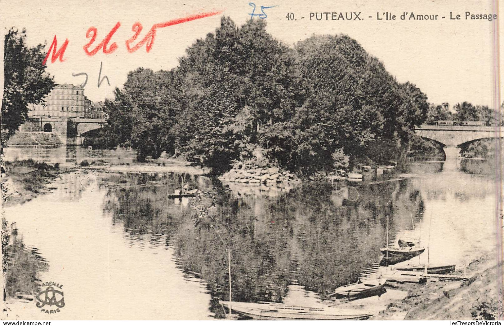 FRANCE - Puteaux - L'Ile D'Amour - Le Passage - Carte Postale Ancienne - Puteaux