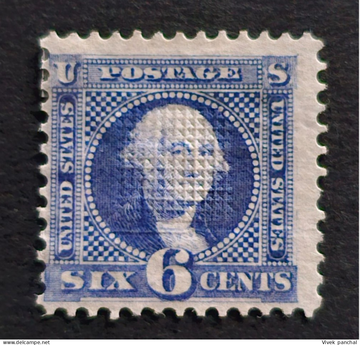 U.S. 1869 6c Washington SCARCE Mint /OG/H With Certificate - Ongebruikt