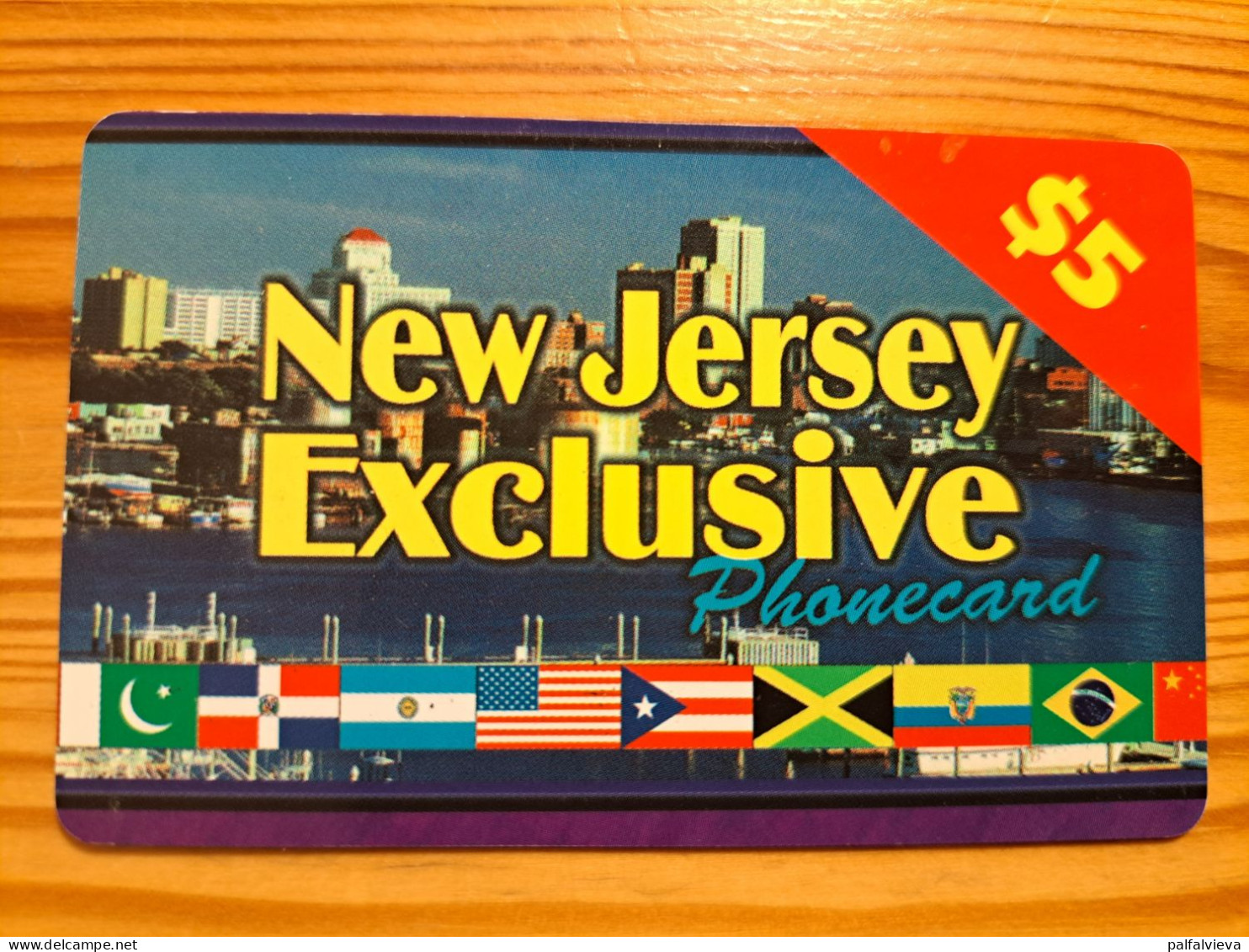 Prepaid Phonecard USA, IDT, New Jersey Exclusive - Other & Unclassified