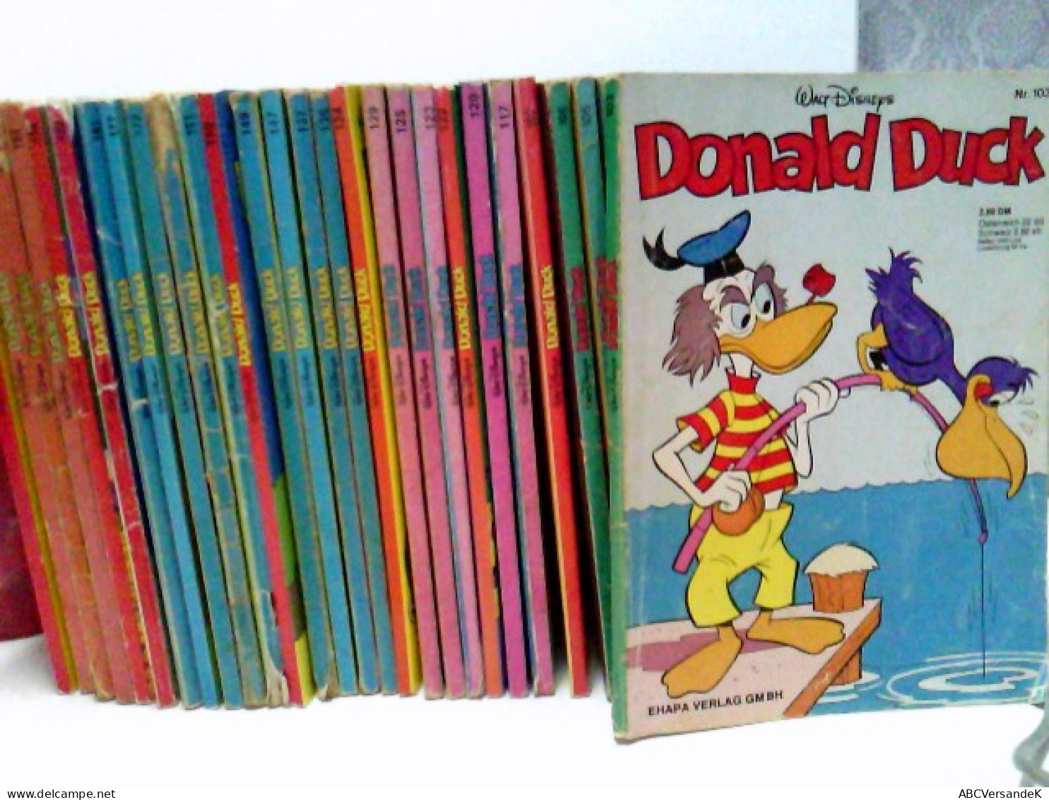 Konvolut: 28 Bände / Taschenbücher Walt Disneys Donald Duck. - Andere & Zonder Classificatie