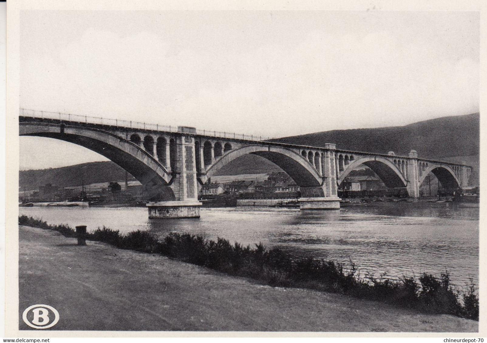 CHEMIN DE FER BELGE  VIADUC DU VAL BENOIT A RENARY - Ouvrages D'Art