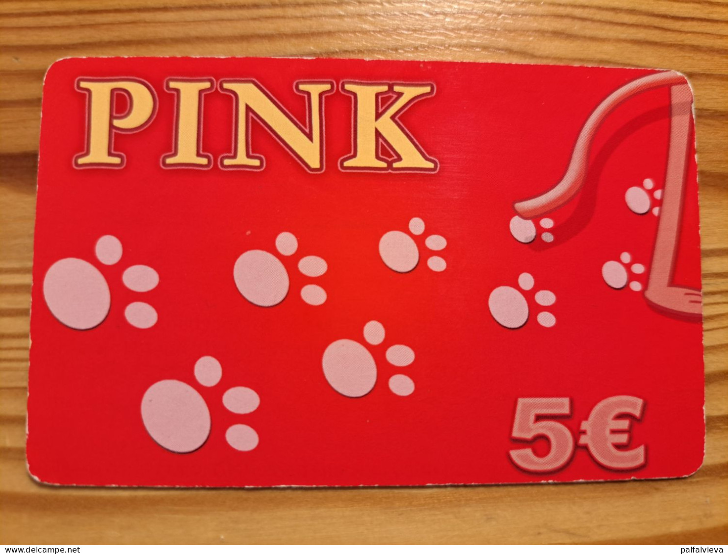 Prepaid Phonecard Spain, Pink - Other & Unclassified