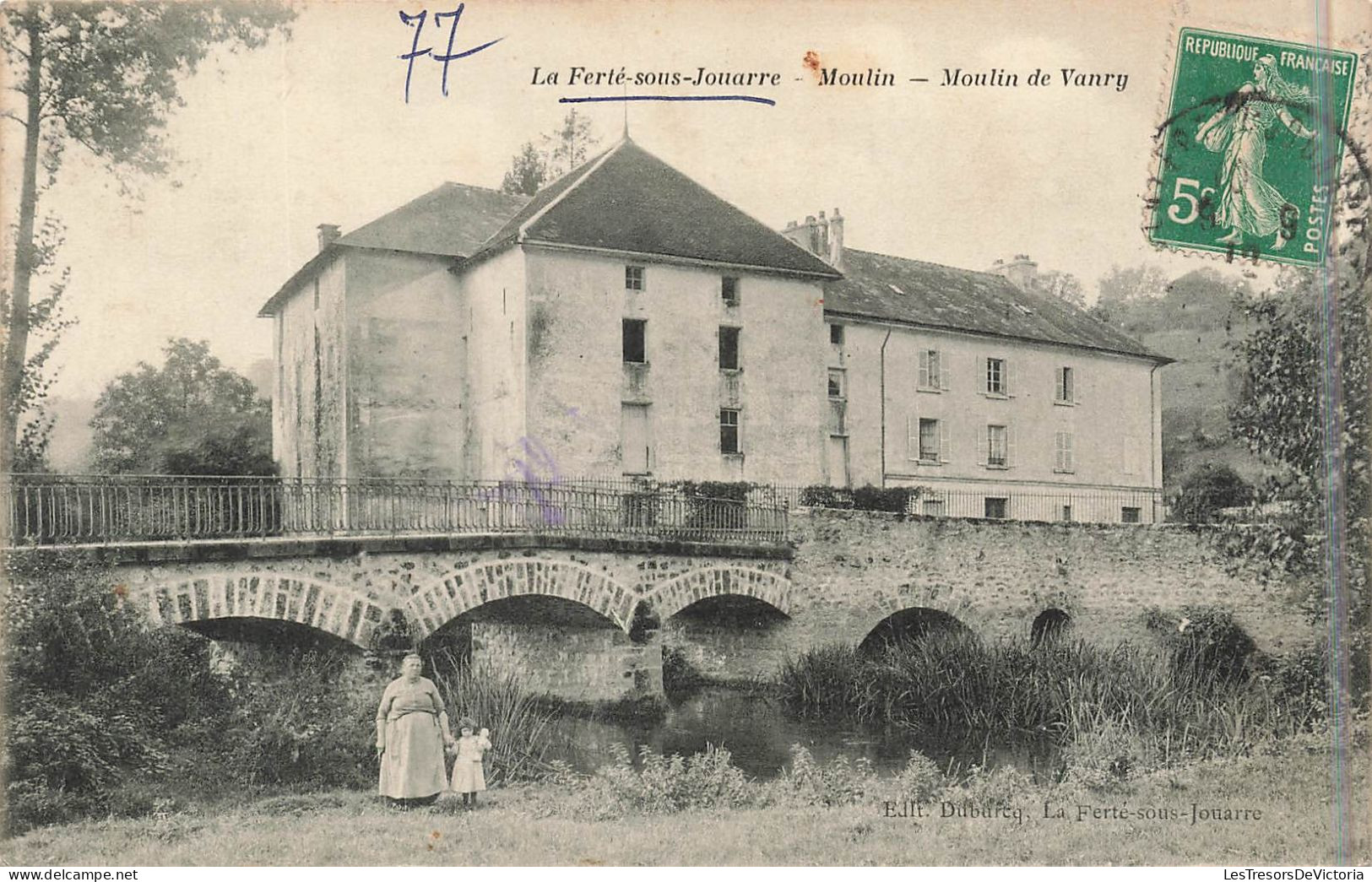 FRANCE - La Ferté Sous Jouarre - Moulin - Moulin De Vanry - Carte Postale Ancienne - La Ferte Sous Jouarre