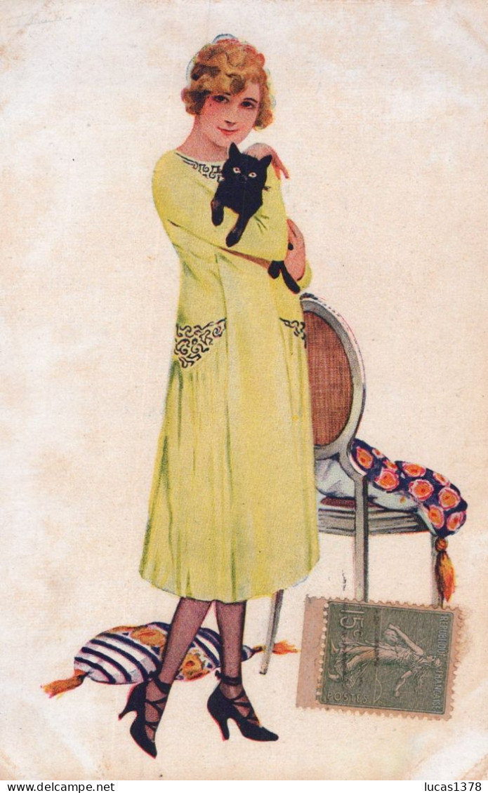 ILLUSTRATEUR MEUNIER  / PARISIENNES A LA MODE 1917 / SERIE 32 / 7 - Meunier, G.