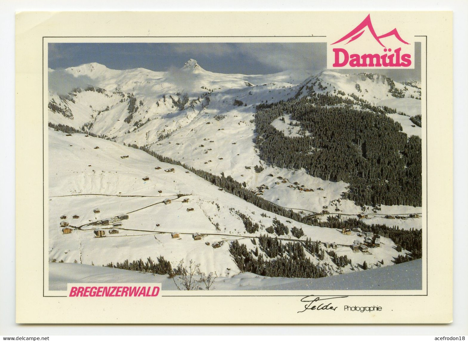 Autriche - Vorarlberg - Bregenzerwald - Wintersportort Damüls - Bregenzerwaldorte