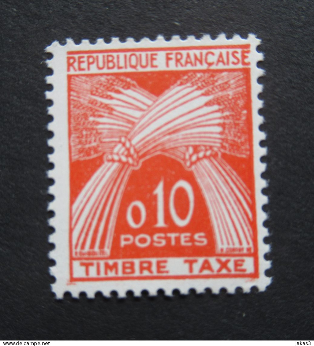 FRANCE  - TIMBRE TAXE  - YT N° 91 - NEUF  GOMME D ORIGINE SANS TRACE CHARNIERE ** - BEL ETAT - BELLE COTE - 1960-.... Neufs