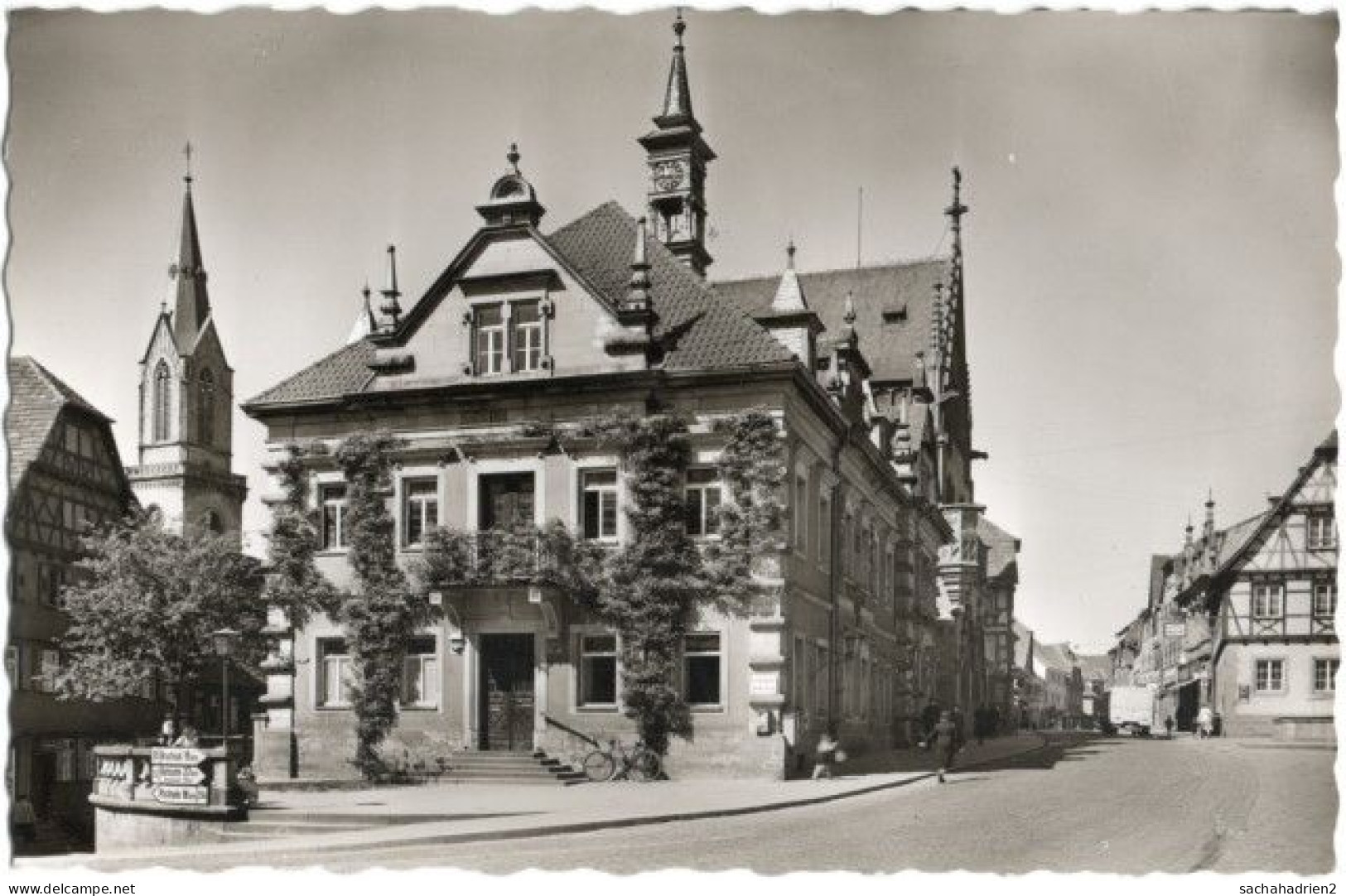 Pf. BRETTEN. Rathaus - Bretten