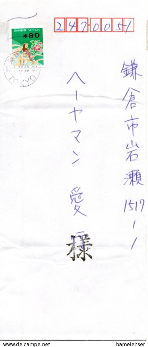 74306 - Japan - 1999 - ¥80 ATM EF A Bf TOKYO -> Kamakura - Baseball
