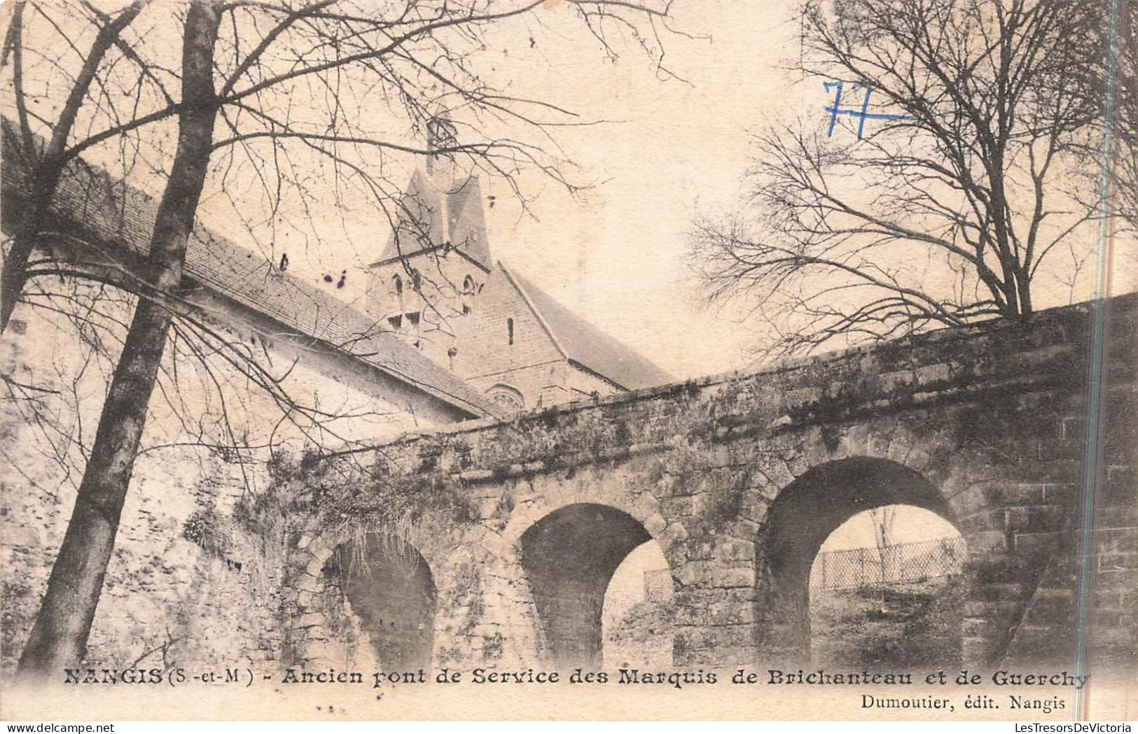 FRANCE - Nangis - Ancien Pont De Service Des Marquis De Brichanteau Et De Guerchy - Carte Postale Ancienne - Nangis