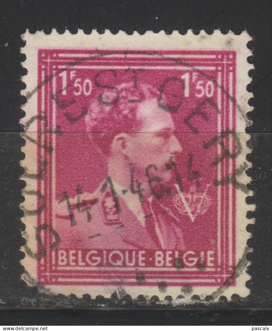 COB 691 Oblitération Centrale SOLRE-ST-GERY - 1936-1957 Offener Kragen