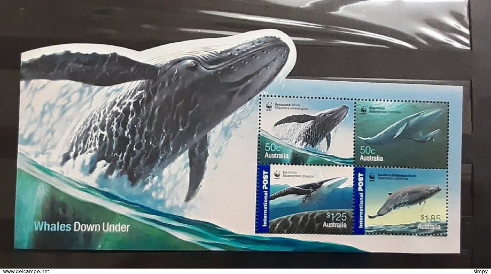 AUSTRALIA 2006 Whales  Used Mini Sheet Block - Blocchi & Foglietti