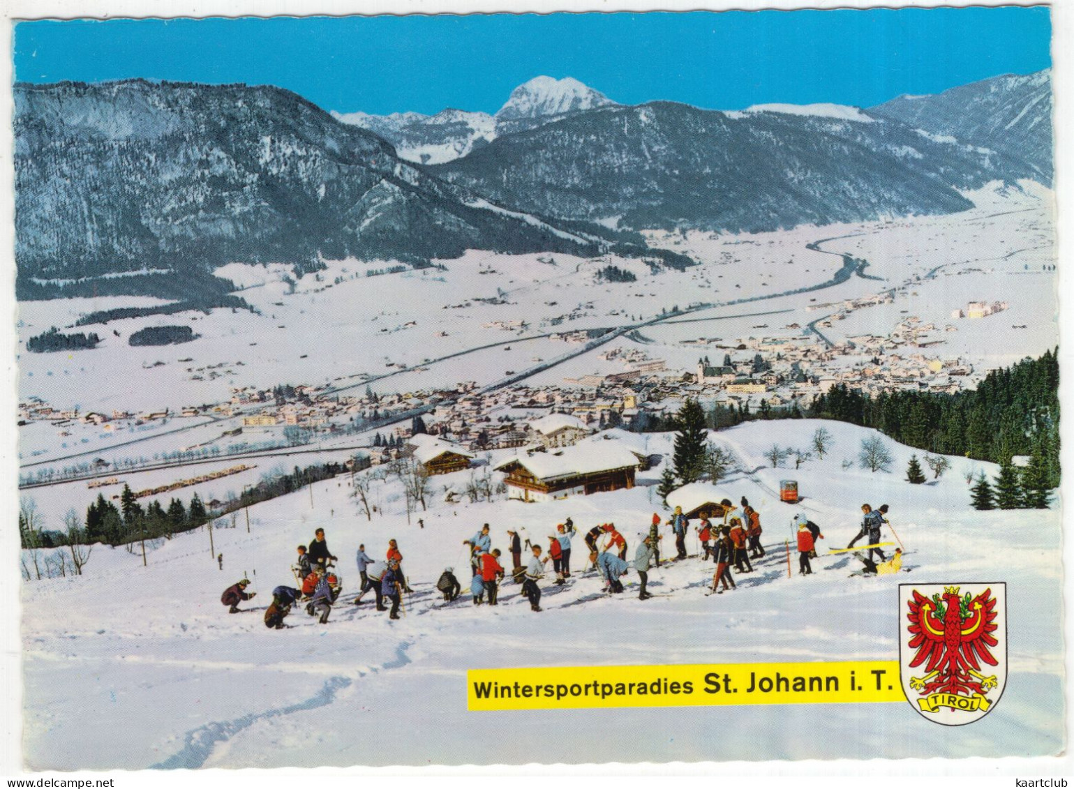 Wintersportparadies St. Johann I. T.  Mit Bergbahn - (Tirol, Österreich/Austria) - 1974 - Ski - St. Johann In Tirol