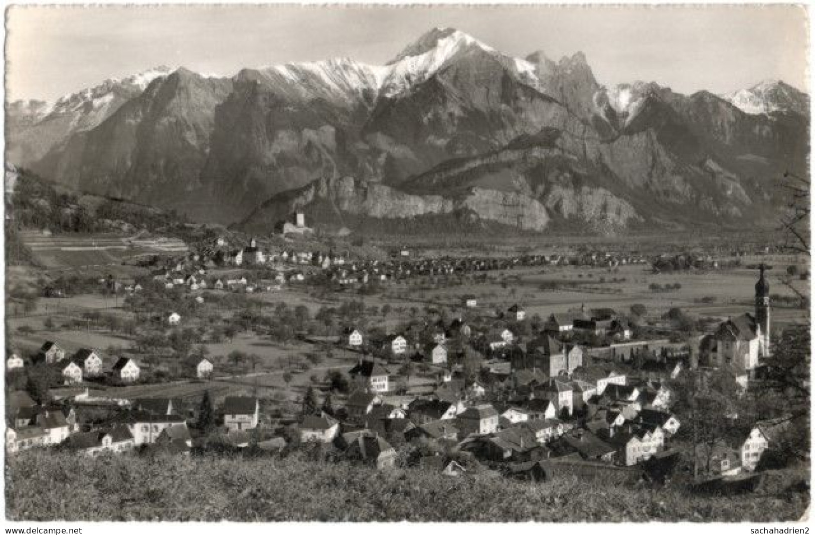 Pf. MELS Und SARGANS Mit Falknis - Mels