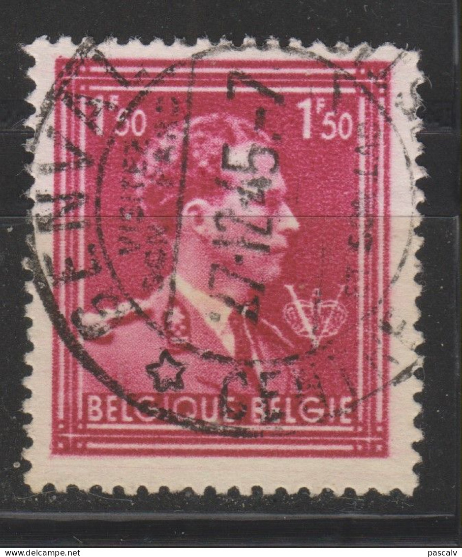 COB 691 Oblitération Centrale Touristique GENVAL - 1936-1957 Offener Kragen