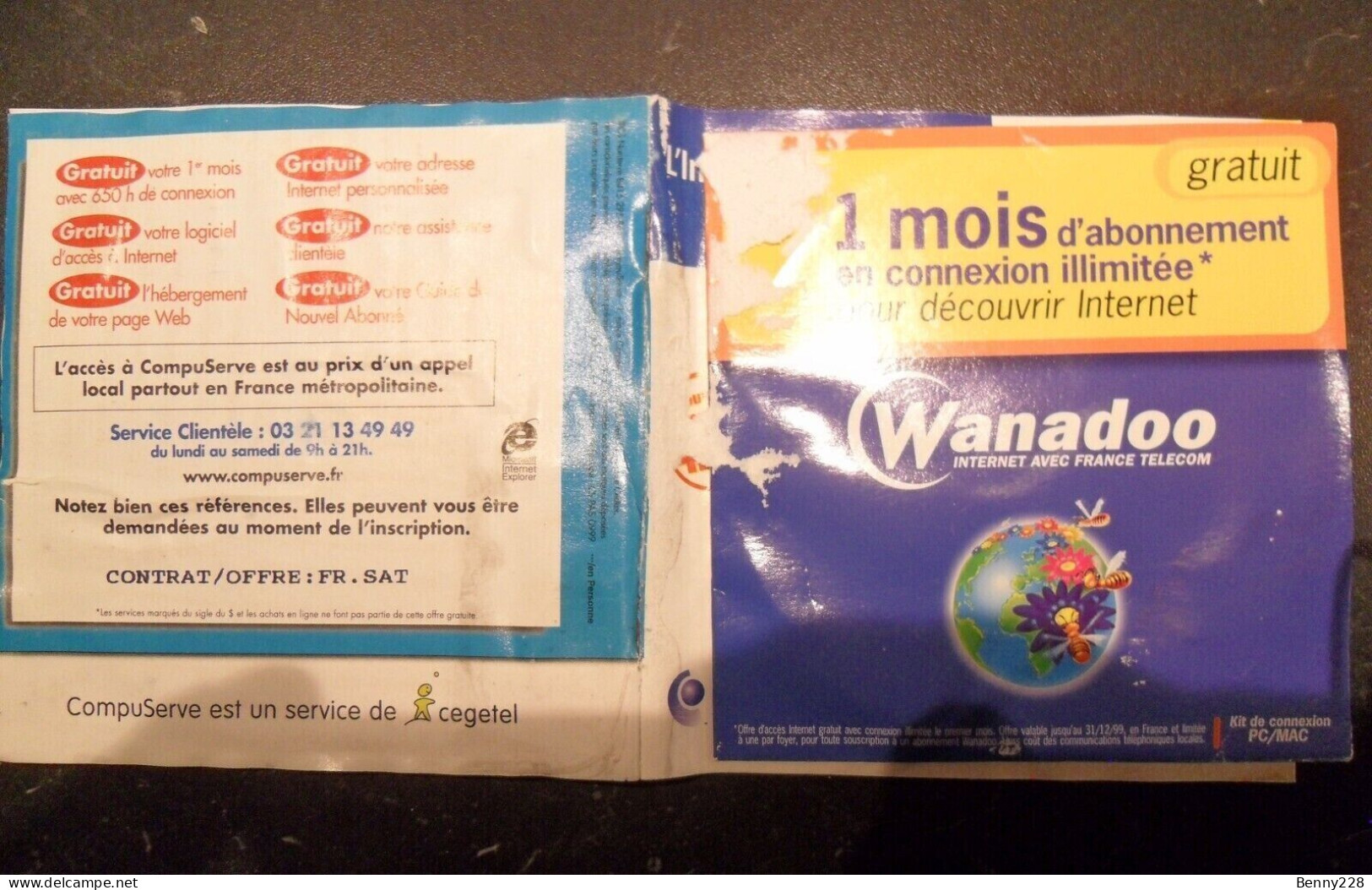 Win Phone Ancienne Version French1.06a ( 3 Disquettes BVRP Software 1999) - Kit De Conección A Internet