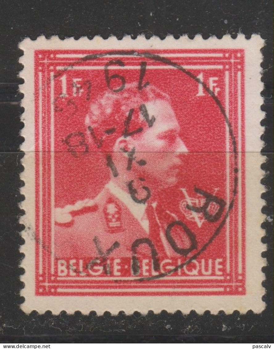 COB 690 Oblitération Centrale ROUX - 1936-1957 Col Ouvert