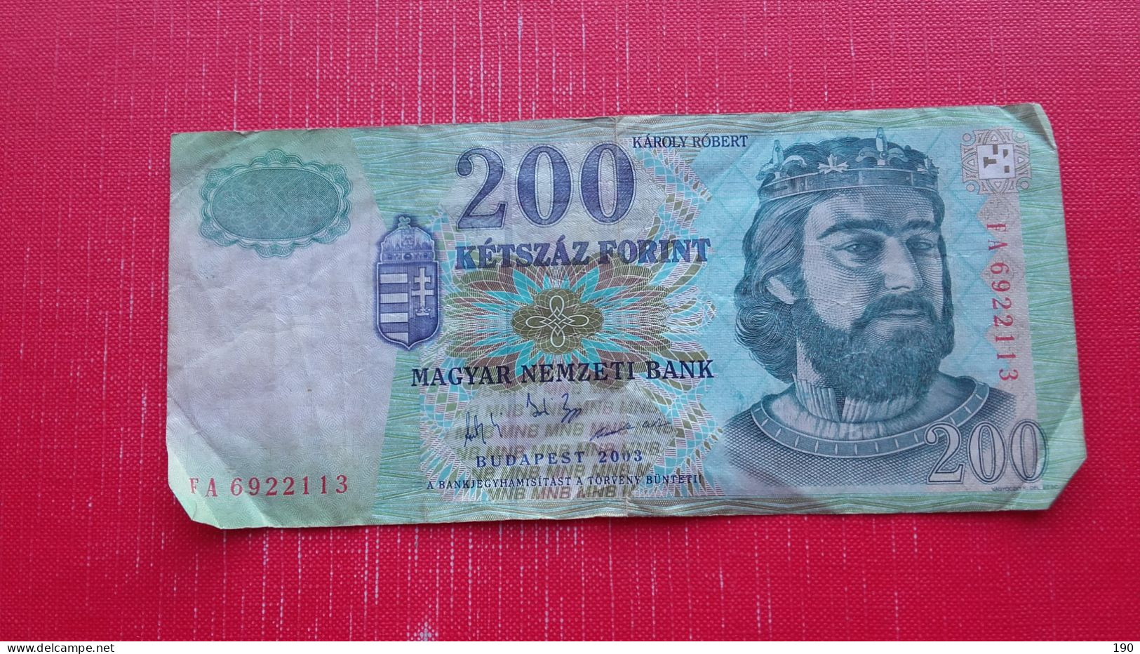 200 Ketszaz Forint - Hongarije