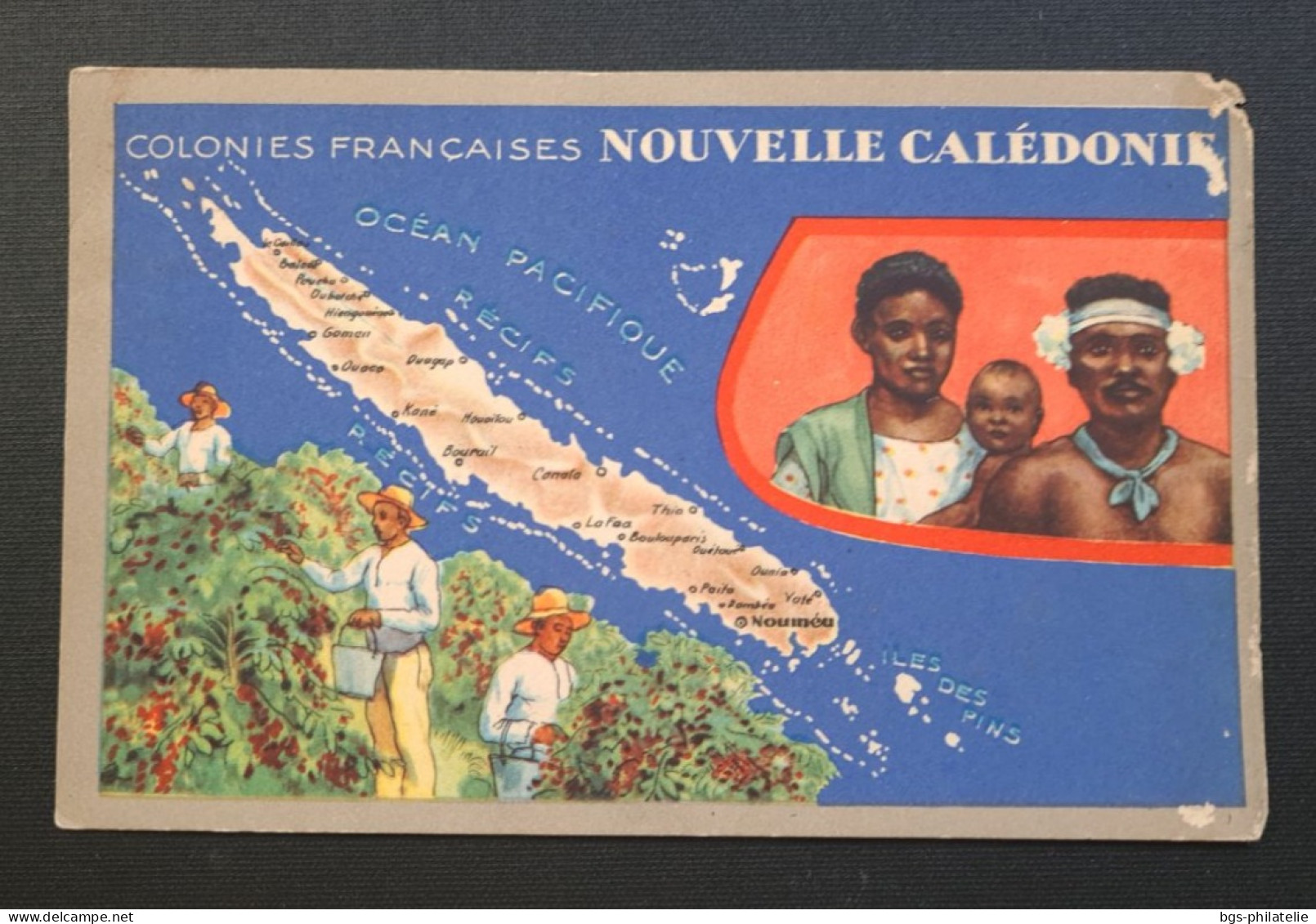 Nouvelle Calédonie,  Colonies Françaises. - Brieven En Documenten