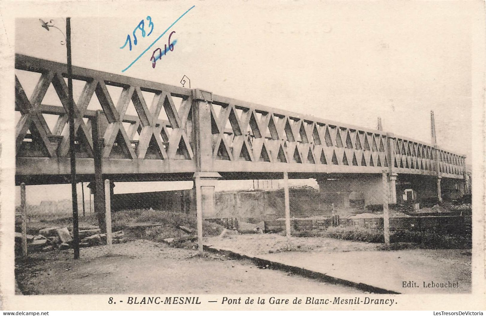 FRANCE - Blanc Mesnil - Pont De La Gare De Blanc Mesnil Dancy - Carte Postale Ancienne - Le Blanc-Mesnil