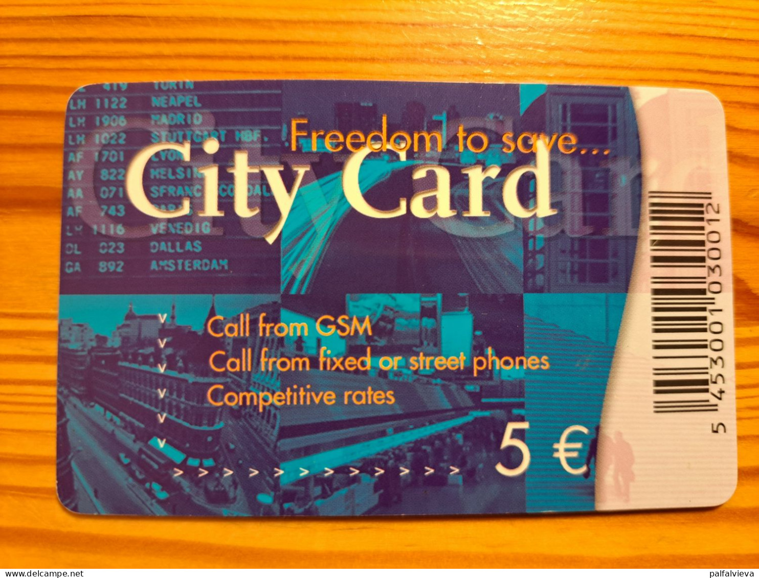 Prepaid Phonecard Luxembourg, City Card - Luxemburgo