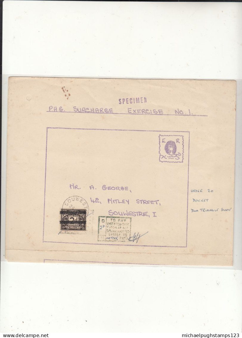 G.B. / Post Office Training School / Tax / Postage Dues - Other & Unclassified