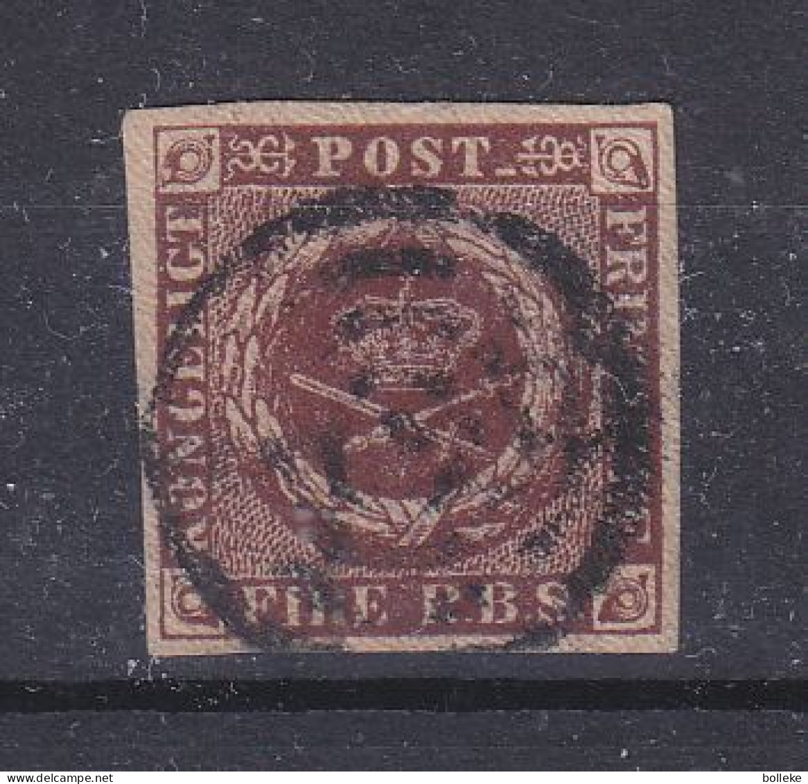 Danemark - Yvert 2 Oblitéré - Valeur 60 Euros - - Used Stamps