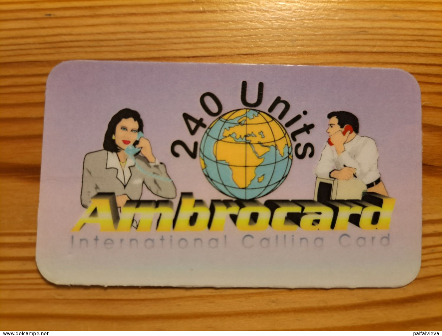 Prepaid Phonecard, Ambrocard - Sonstige – Europa