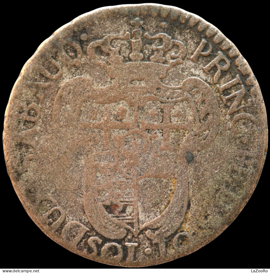 LaZooRo: Italy SARDINIA 10 Soldi 1796 VG - Silver - Piemonte-Sardegna, Savoia Italiana