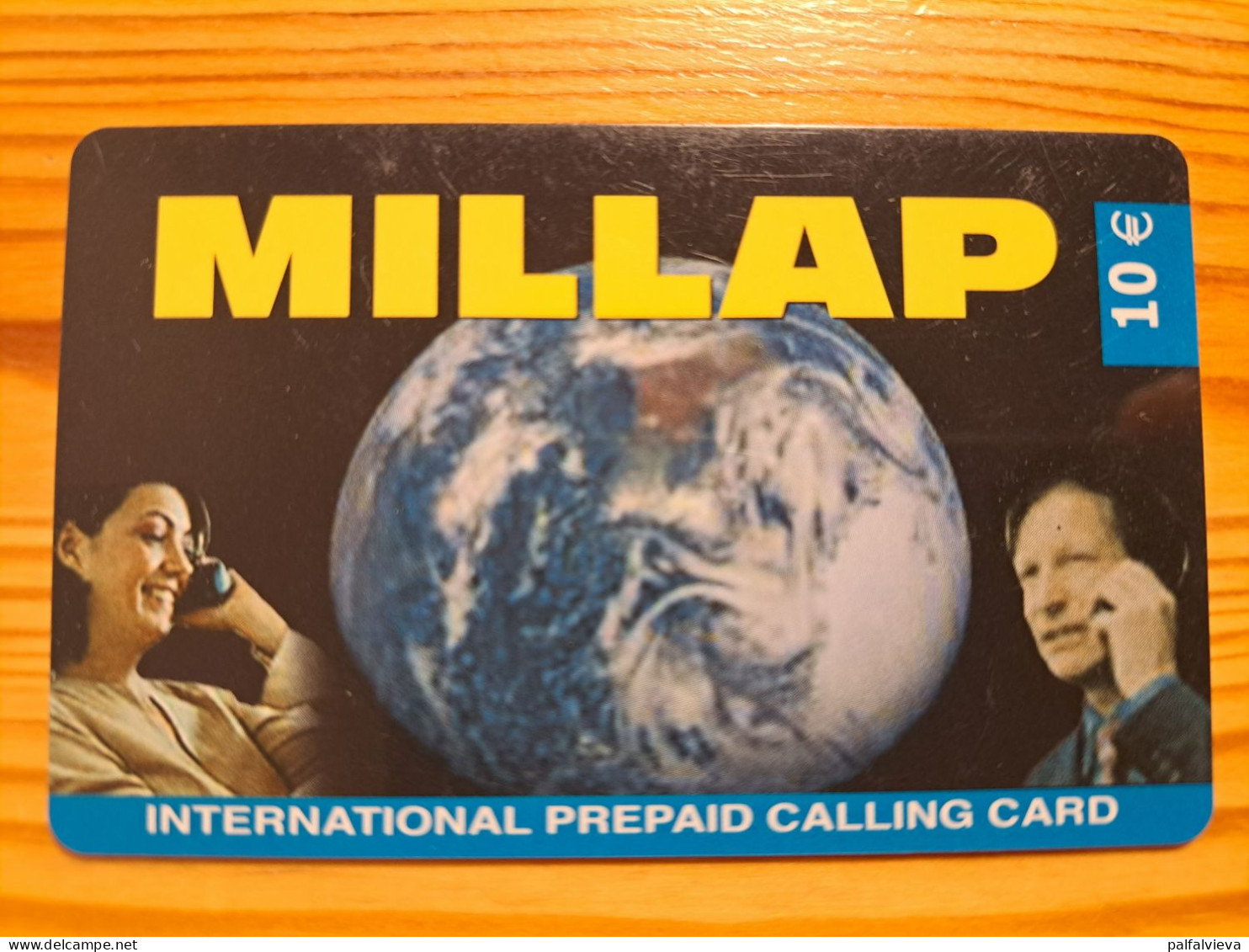 Prepaid Phonecard, Germany, Millap - Earth, Globe - [2] Prepaid
